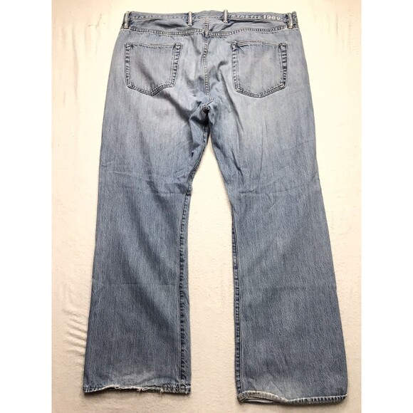 Y2K GAP 1969 Jean Loose Wide Leg Men 40x32 Baggy Grunge Skate Light Wash - Picture 2 of 16